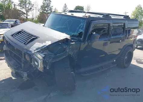 2006 Hummer H2 Suv z USA, uszkodzony, nr VIN 5GRGN23U96H114341